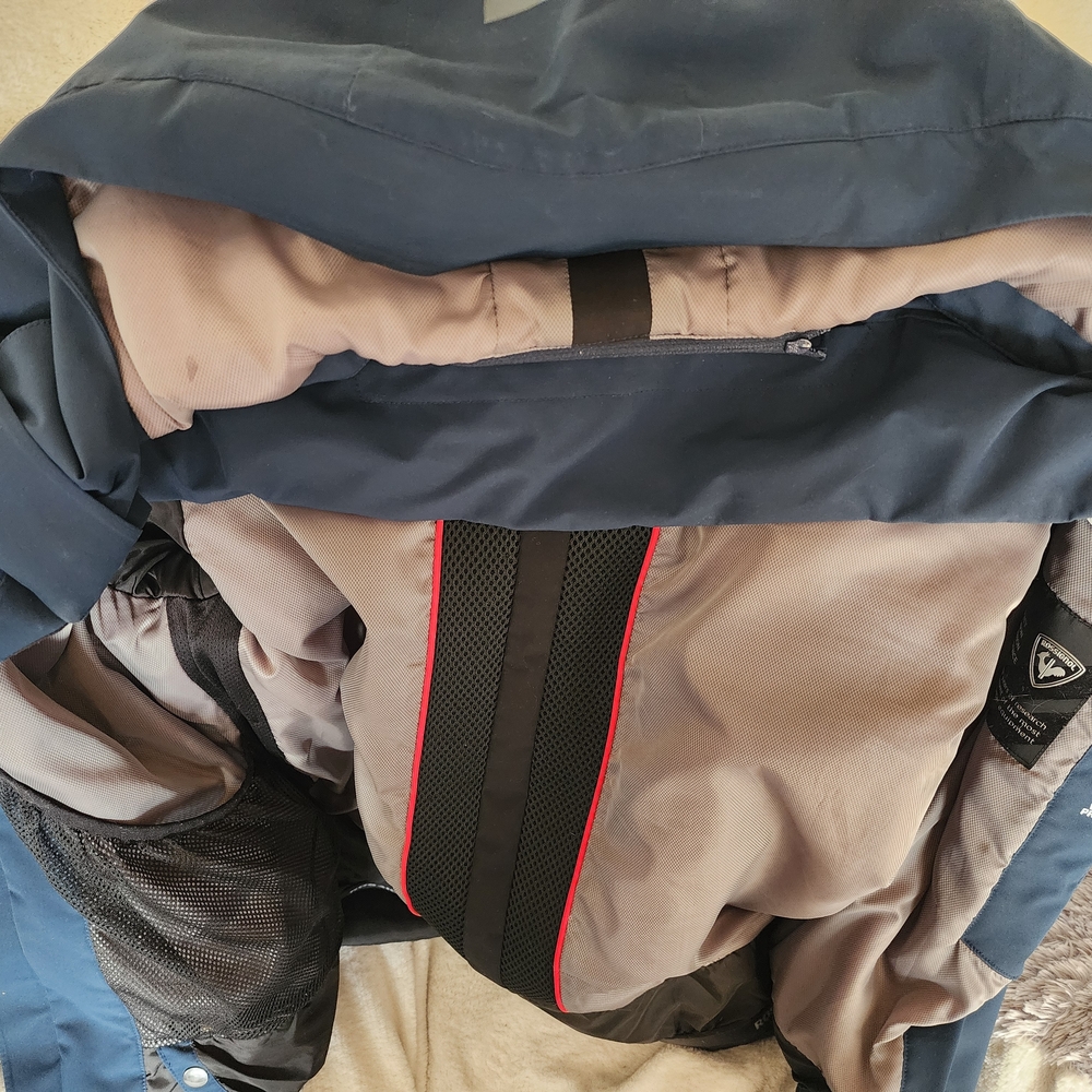 Rossignol Blue and Gray Ski Jacket